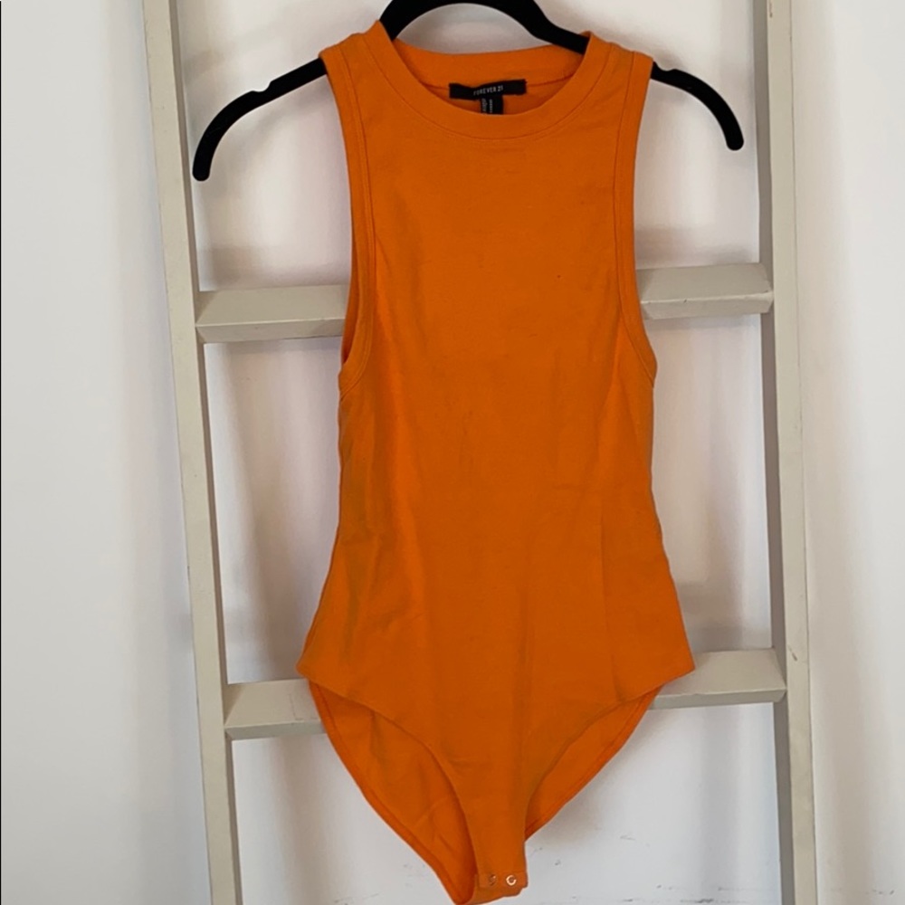 Neon leotard